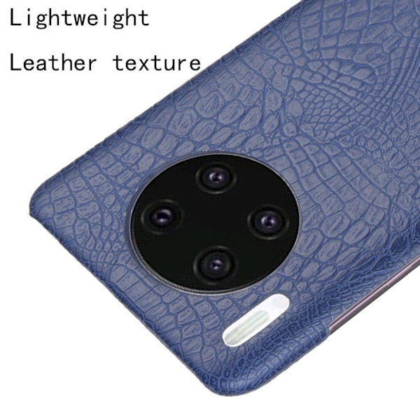 Croco Huawei Mate 30 deksel - Blå Blue