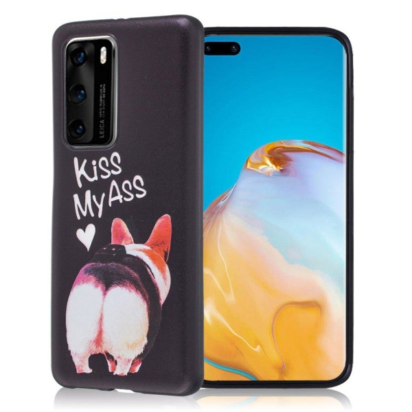 Imagine Huawei P40 Pro cover - kys min røv Multicolor