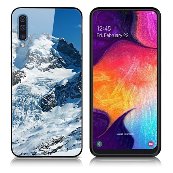 Fantasy Samsung Galaxy A50 kuoret - Lumivuori Blue