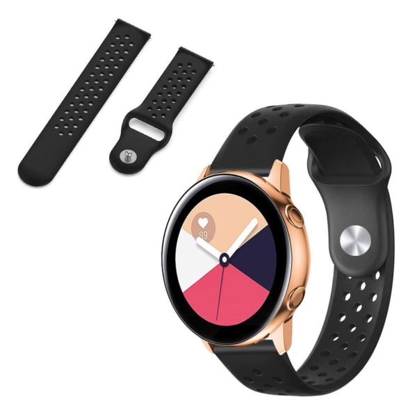 Garmin Vivomove / Luxe / style / 3 / Venu silikone Urrem – Sort Black