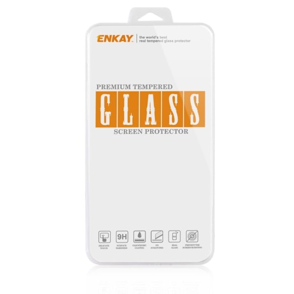 Huawei Mate 20 Lite ENKAY skyddsglas av 9H härdat äkta glas - Transparent Transparent