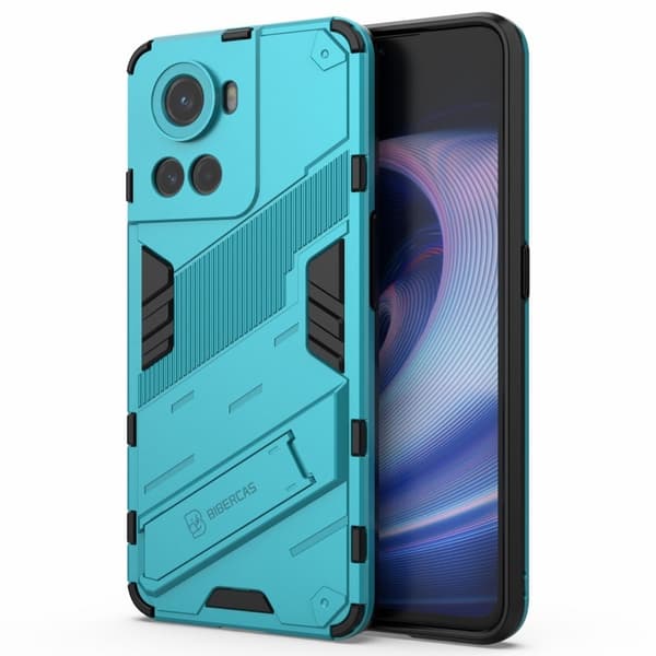 Støtsikkert hybriddeksel for OnePlus 10R / OnePlus Ace - Babyblå Blue