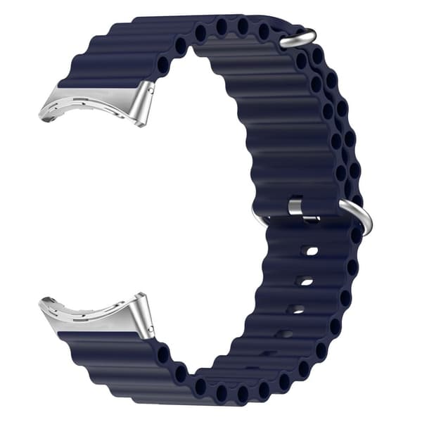 Google Pixel Watch silikoninen ranneke - Keskiyön Sininen Blue