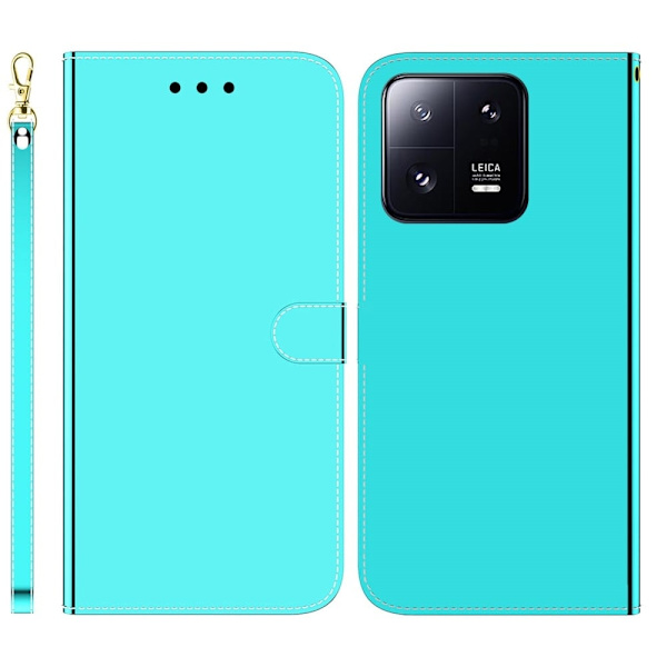 Mirror Xiaomi 13 Pro Flippetui - Cyan Green