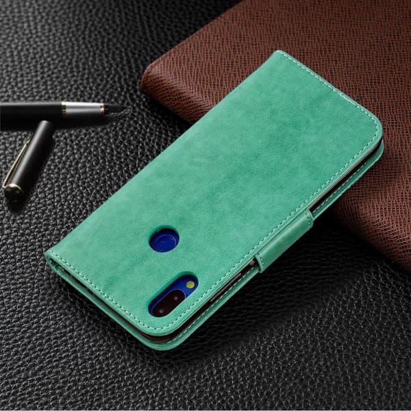 Butterfly Xiaomi redmi Note 7 / Note 7 Pro / Note 7S flip case - Grønn Green