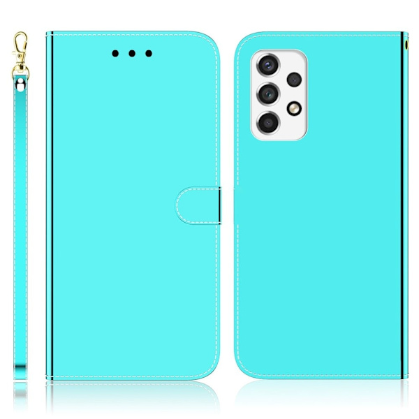 Mirror etui til Samsung Galaxy A73 - Cyan Green