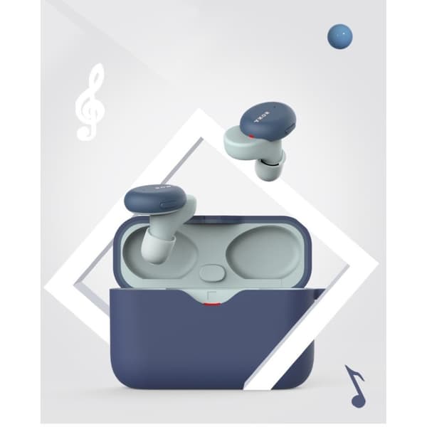 Sony WF-H800 silikonveske - Blå Blue