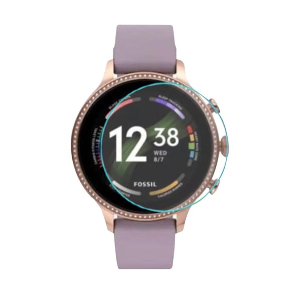 Fossil Gen 6 D37mm clear screen protector Transparent