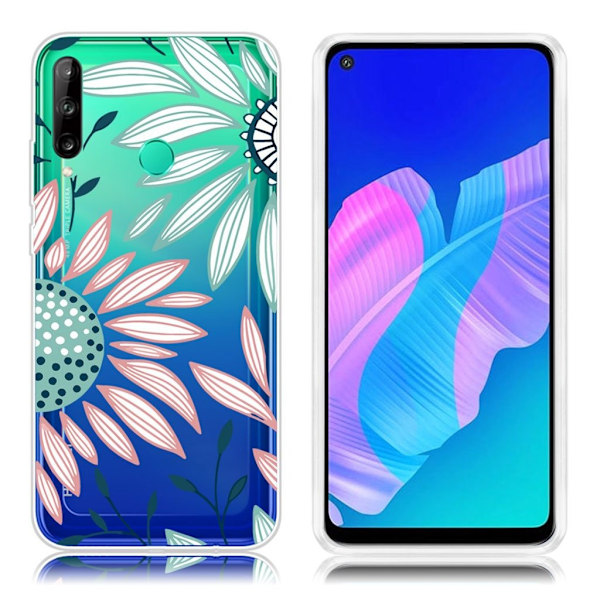 Deco Huawei P40 Lite E Cover - Krysantemum Multicolor