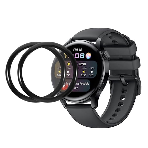 2Pcs Huawei Watch 3 screen protector Transparent