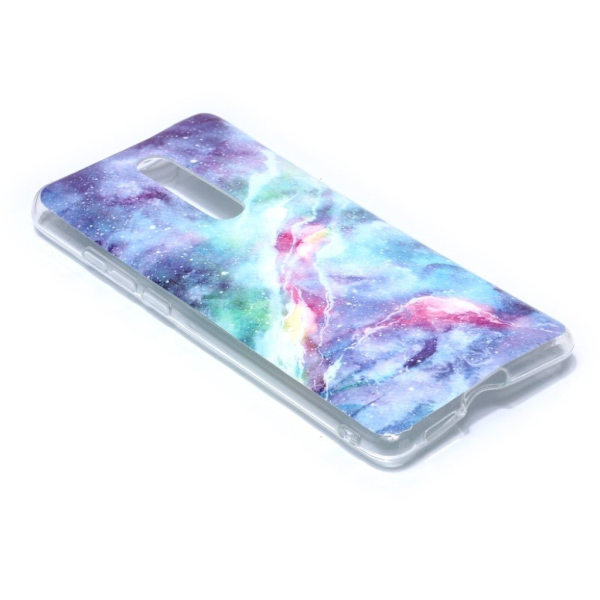 Marble Xiaomi Redmi K20 Pro Etui - Blå Og Rosa Skyer Multicolor