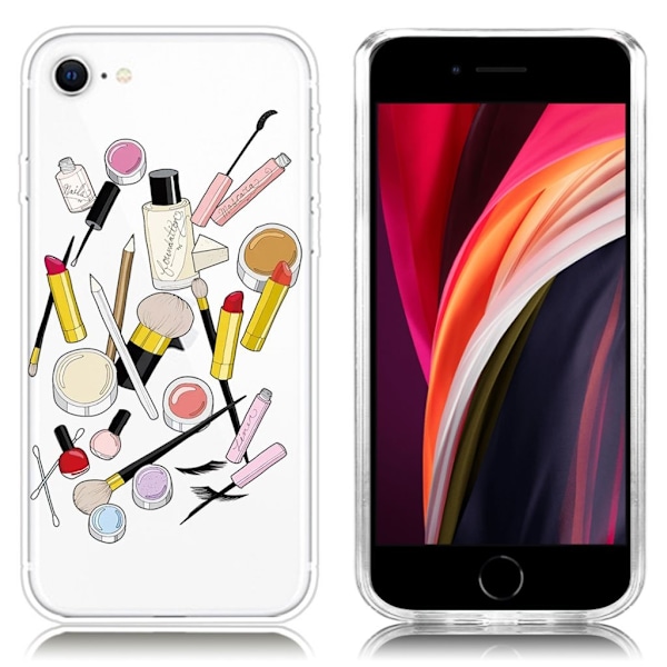 Deco iPhone SE 2020 cover - Flerfarvet Multicolor