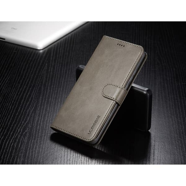 LC.IMEEKE Huawei P40 Pro Flip Etui - Grå Silver grey
