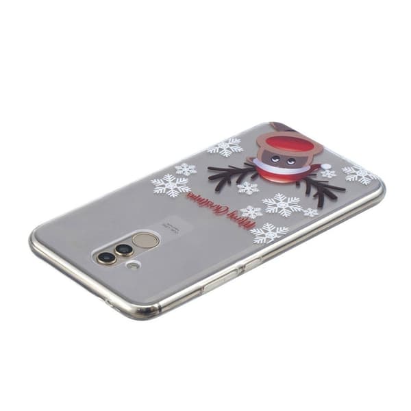 Huawei Mate 20 Lite julmönstrat fodral - Ren Och God Jul multifärg
