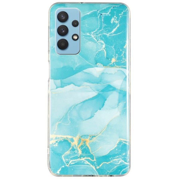 Marble Samsung Galaxy M32 5G / A32 5g Etui - Grøn Green