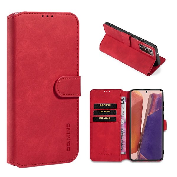 DG.MING Samsung Galaxy Note 20 retrokuoret - Punainen Red