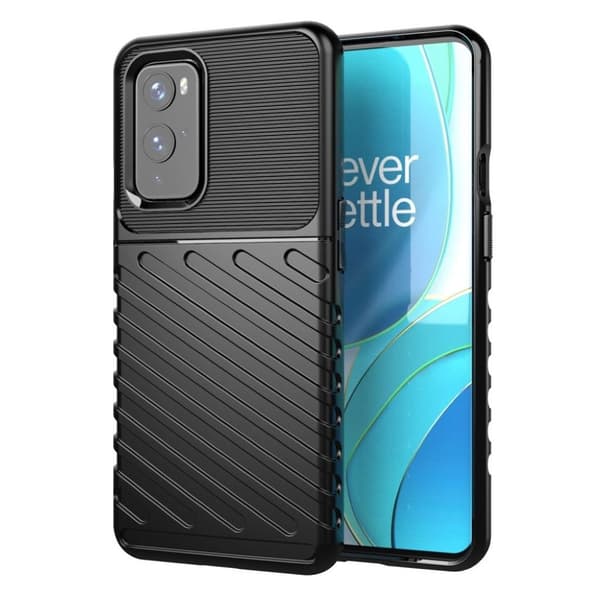 Thunder OnePlus 9 Etui - Sort Black