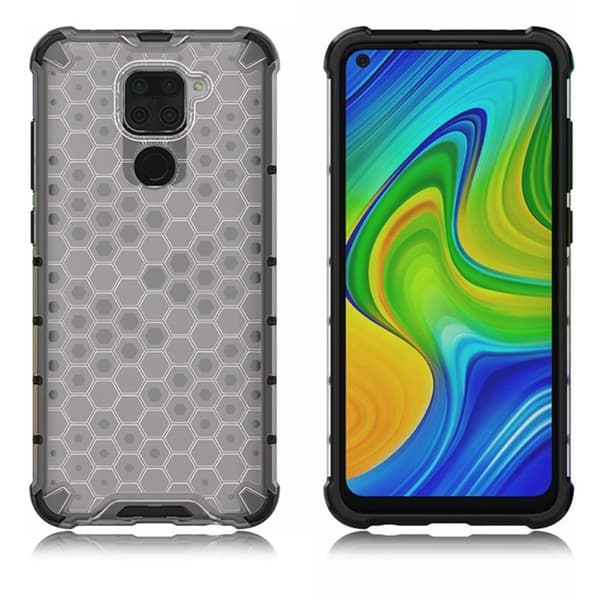 Bofink Honeycomb Xiaomi Redmi Note 9 deksel - Hvit White