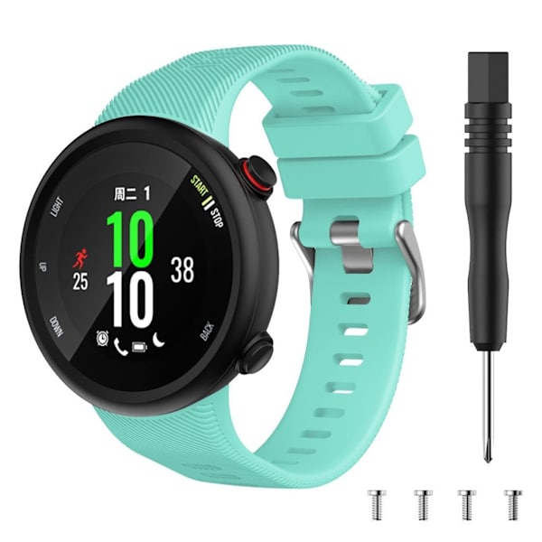 Garmin Forerunner 45 cool silikone Urrem - Cyan Green