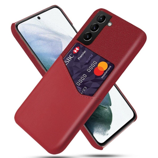 Bofink Samsung Galaxy S21 FE Card Cover - Rød Red