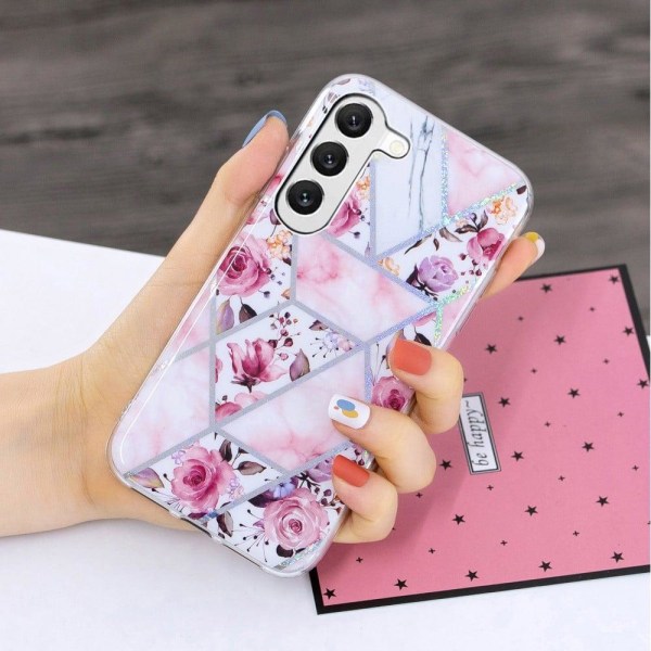 Deco Samsung Galaxy S23 Plus Suojakotelo - Electroplated Rose Pink