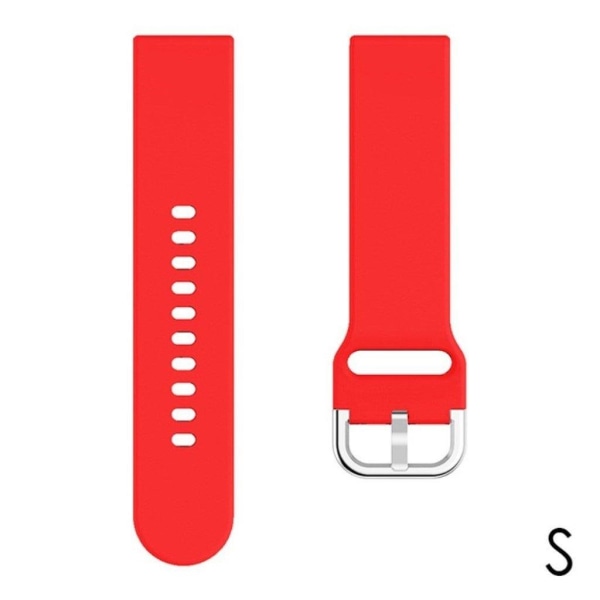 Haylou SmartWatch comfort silicone watch band - Red Size: S Röd