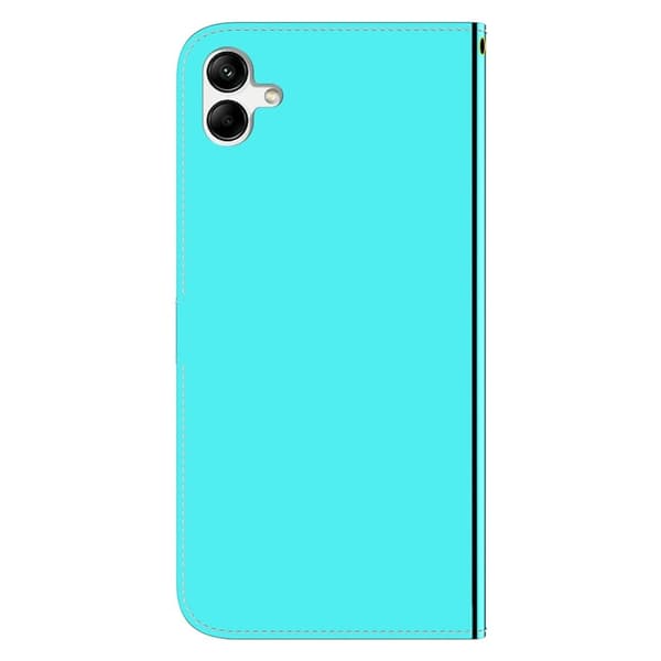 Mirror Samsung Galaxy F04 / M04 / A04e Flip Etui - Cyan Green