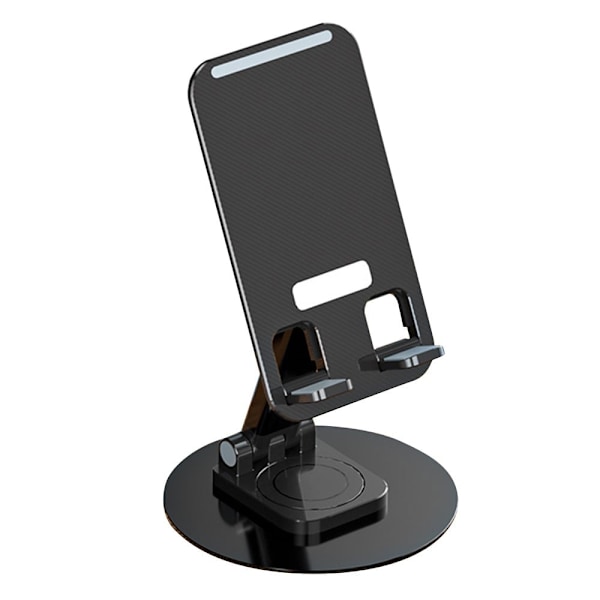 Universalbeslag til telefon og tablet i aluminiumslegering - Sort Black
