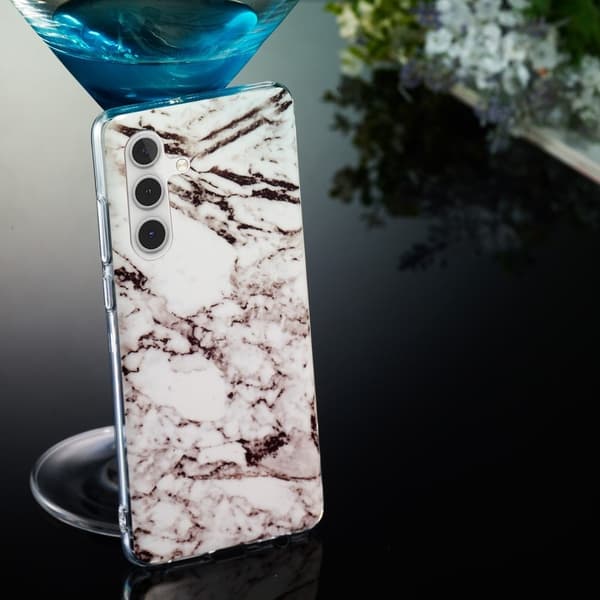Marble Samsung Galaxy A13 5G Suojakotelo - Valkoinen Multicolor
