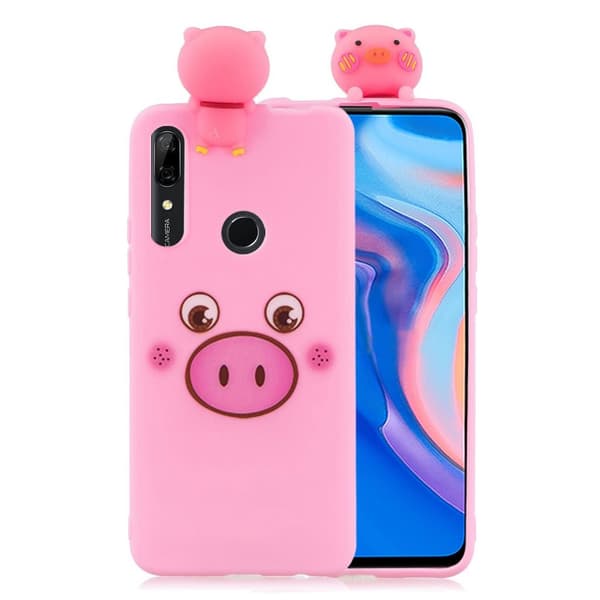 Cute 3D Huawei P Smart Z deksel - Gris Pink