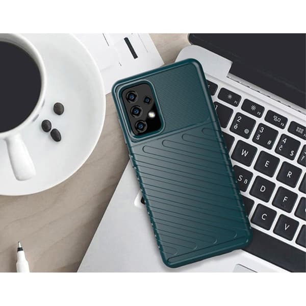 Thunder Samsung Galaxy A52 5G skal - Grön Grön