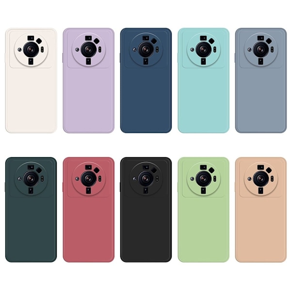 Viistetty pudotuksenesto kumipäällysteinen kansi Xiaomi 12S Ultra - Violetti Purple