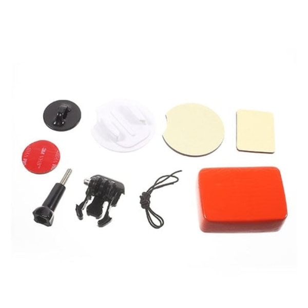 9 i 1 Surfing Fäste Hållrem Utomhus Sport Accessoarer Kit för GoPro Hero multifärg