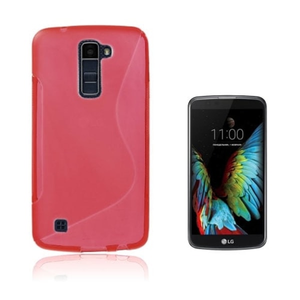 Lagerlöf LG K10 TPU Kuori - Punainen Red