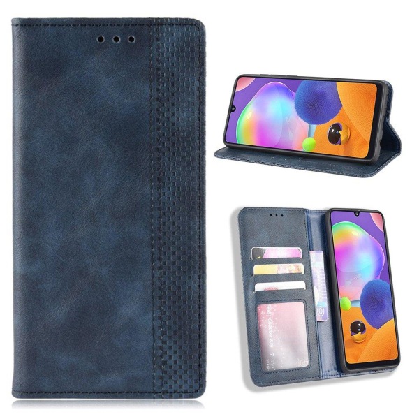 Bofink Vintage Samsung Galaxy A31 kotelot - Sininen Blue