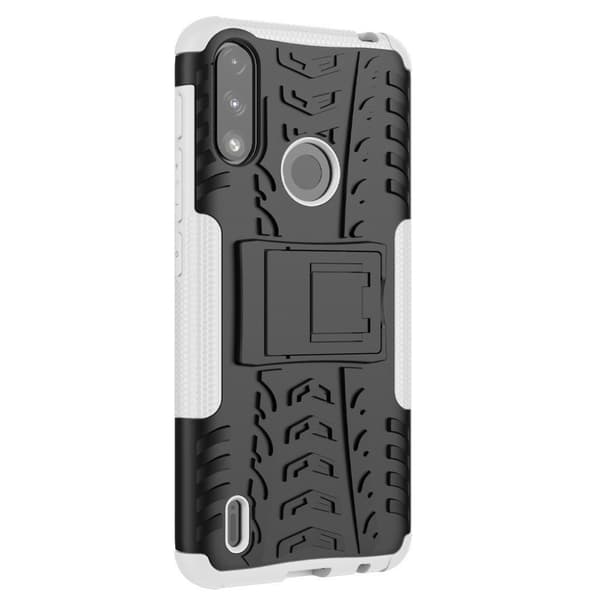 Offroad Etui Motorola Moto E7 Power - Hvit White