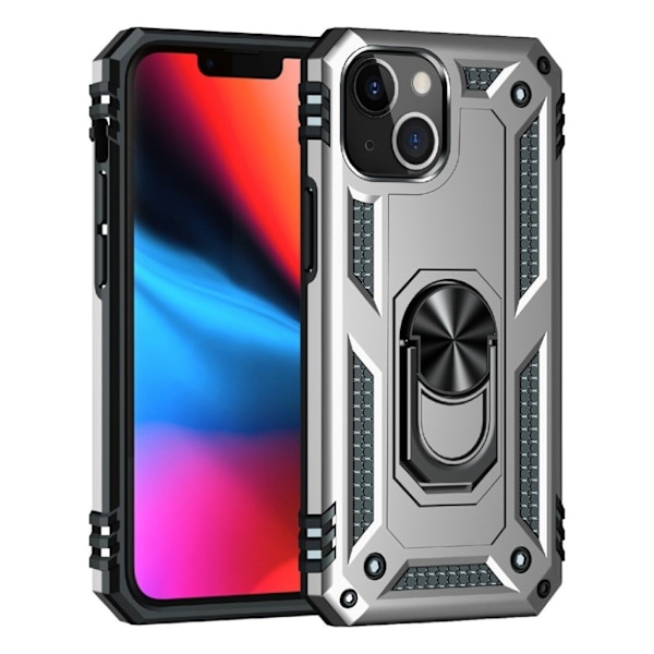 Bofink Combat iPhone 13 Mini skal - Silver/Grå Silvergrå