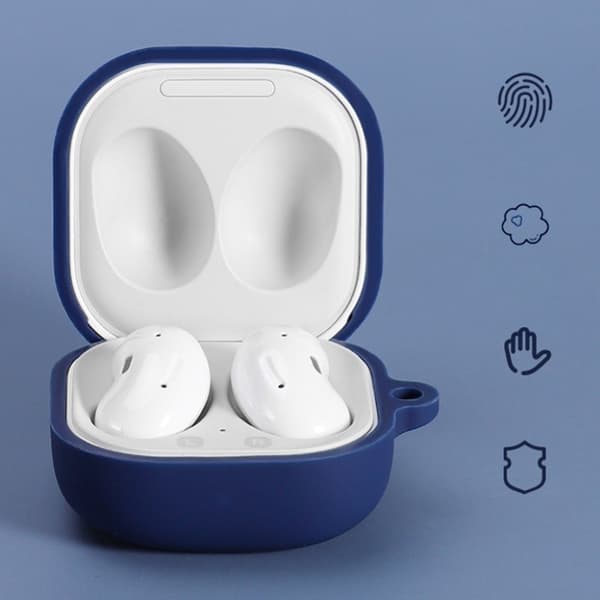 Samsung Buds Live silikone etui - mørkeblå Blue