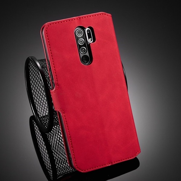 DG.Ming Xiaomi Redmi 9 Retro Etui - Rød Red