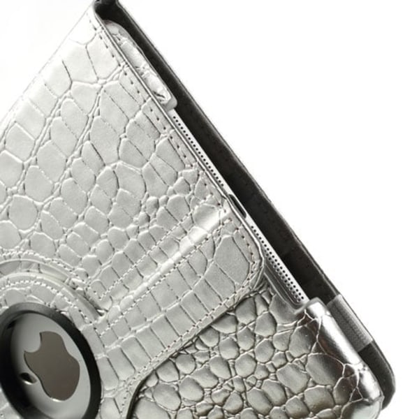 Disco (Sølv) iPad Air Læder etui Silver grey