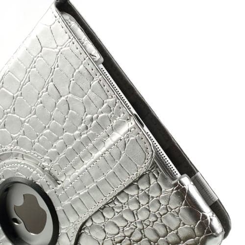 Disco (Sølv) iPad Air Lær Flipp Deksel Silver grey