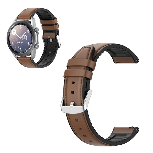 Universal genuine leather watch band - Brown Brun