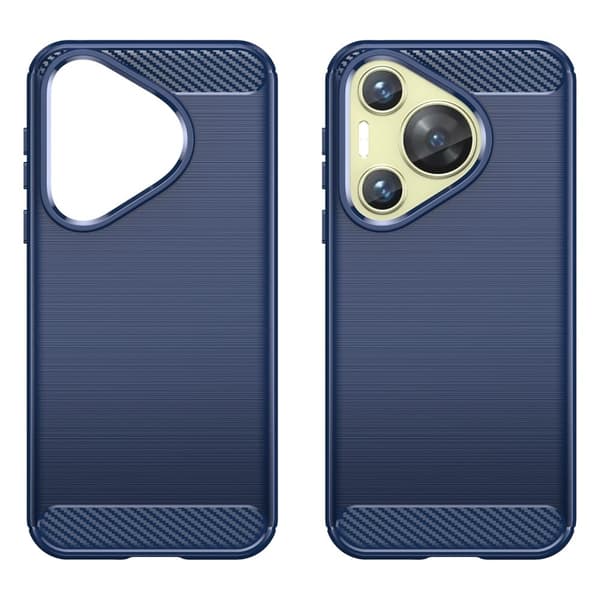 Carbon Flex Huawei Pura 70 cover - Blå Blue