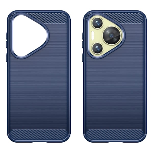 Carbon Flex Huawei Pura 70 deksel - Blå Blue