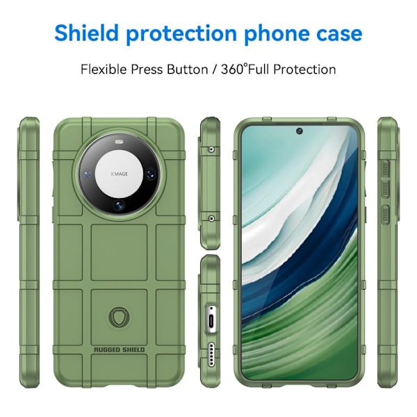 Rugged Shield Huawei Mate 60 skal - Grön Grön