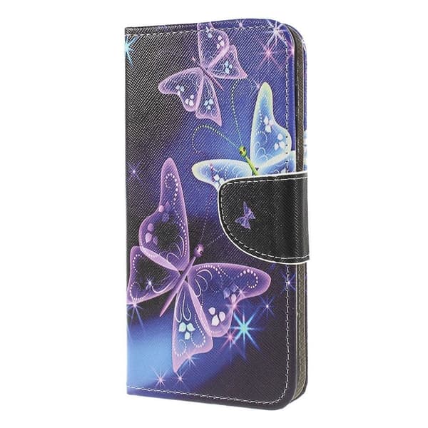 Wonderland Samsung Galaxy A50 etui - Livlige Sommerfugle Multicolor