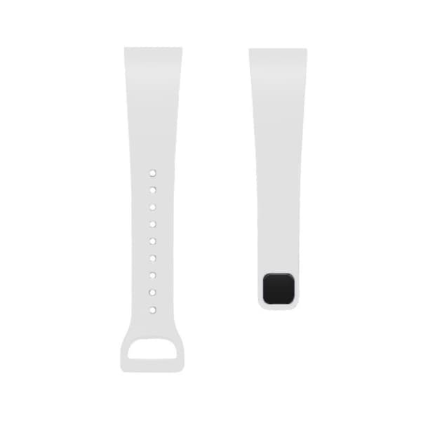 Xiaomi Redmi Watch durable silicone watch band - White Vit