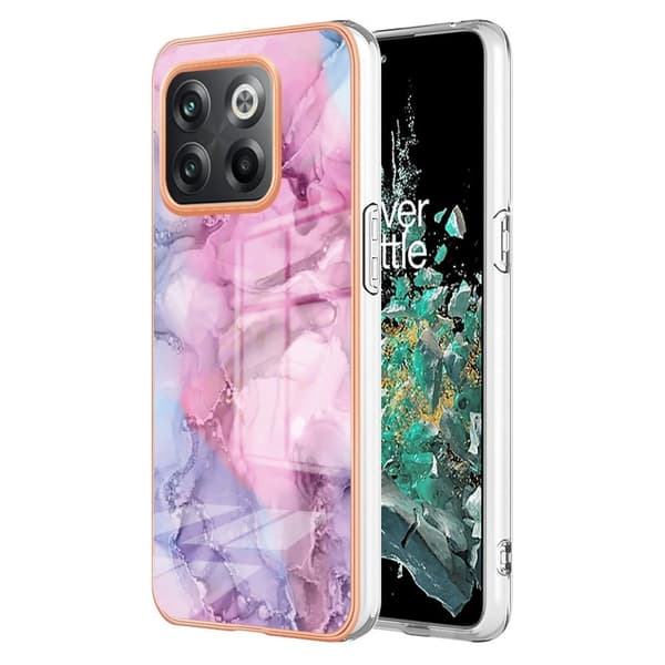 Marble OnePlus Ace Pro / 10t Etui - Rose Pink