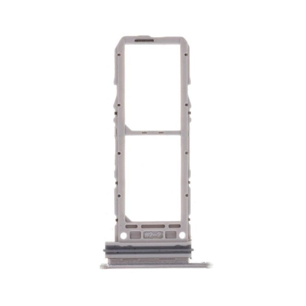 Samsung Galaxy Note 10 OEM holder til dobbelt sim-kort - Hvid White