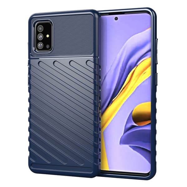 Thunder Samsung Galaxy A51 kuoret - Sininen Blue